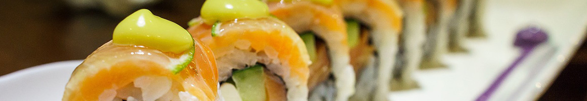 Eating Japanese at Asahi Express Japanese Steak House & Seafood restaurant in Tifton, GA.